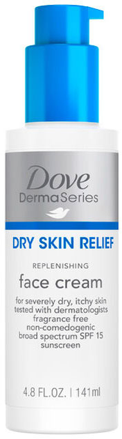 Krem do twarzy Dove Dermasieries Soothing Face Cream SPF30 50 ml (8720182178053) - obraz 1