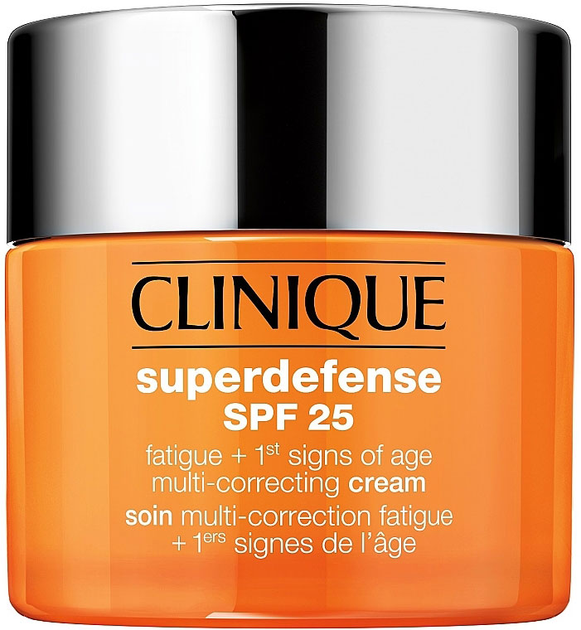 Сонцезахисний крем для обличчя Clinique Superdefense SPF25 50 мл Exfoliante Jelly 30 мл Crema De Ojos 5 мл (192333127704) - зображення 1