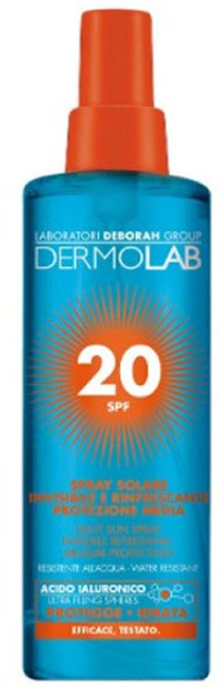 Spray przeciwsłoneczny Dermolab Light Sun Spray Invisible SPF20 200 ml (8009518346640) - obraz 1