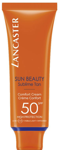 Przeciwsłoneczny krem Lancaster Sun Beauty Crema Rostro SPF50 50 ml (3616302022502) - obraz 1