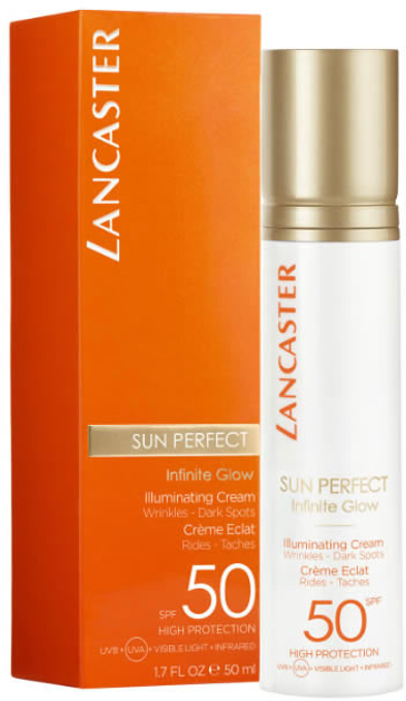 Сонцезахисний крем Lancaster Sun Perfect Illuminating Cream SPF50 50 мл (3614225561870) - зображення 1