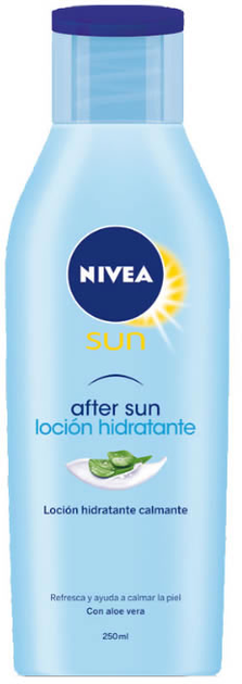 Nawilżający balsam z aloesem po opalaniu Nivea Sun After Sun Moisturizing Lotion 200 ml (4005900193803) - obraz 1