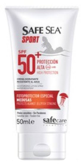 Сонцезахисний крем Safe Sea Sport Sunscreen Special Jellyfish SPF50 Cream 50 мл (7290006761774) - зображення 1