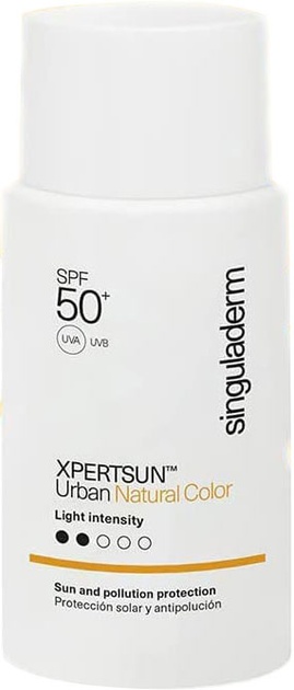 Krem przeciwsłoneczny do twarzy Singuladerm Xpertsun Urban Natural Light Intensity Color SPF50+ 50 ml (8436564666932) - obraz 1