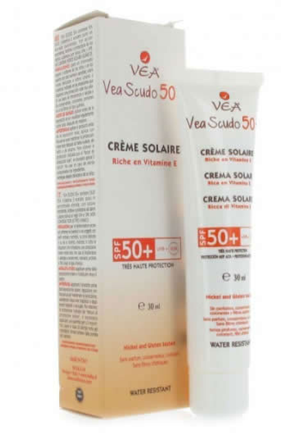 Krem przeciwsłoneczny Vea Scudo 50+ Sunscreen Rich SPF50 30 ml (8032638560382) - obraz 1