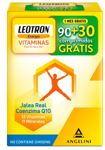 Комплекс вітамінів та мінералів Leotron Vitamins 90+30 таблеток (8430992116007) - зображення 1