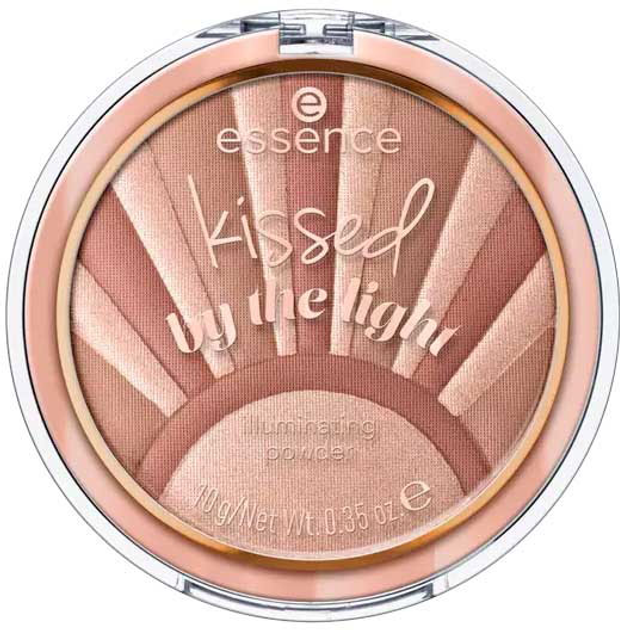 Puder Essence Cosmetics Kissed By The Light Polvos Iluminadores 02-Sun Kissed 10 g (4059729360861) - obraz 1
