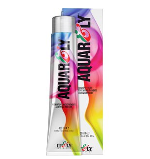 9PD Краска для нормальных и седых волос Itely Aquarely Очень светлый золотистый жемчужный блондин, 100 мл. - изображение 2
