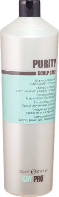 Специальный очищающий шампунь от перхоти KayPro Purity ScalpCare, 1000 мл - Фото 1 Специальный очищающий шампунь от перхоти KayPro Purity ScalpCare, 1000 мл - изображение 1