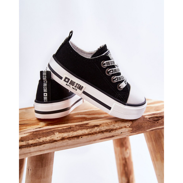 Trampki chłopięce Big Star KK374069 22 Czarne (5900714538996) - obraz 5