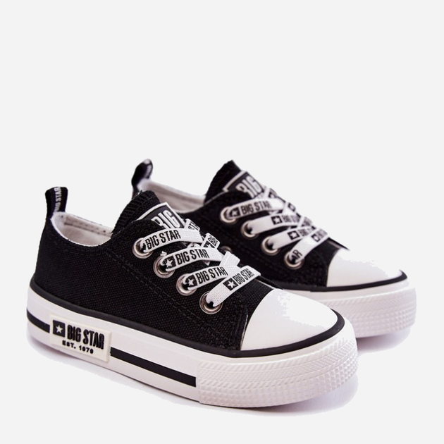Trampki chłopięce Big Star KK374069 22 Czarne (5900714538996) - obraz 7
