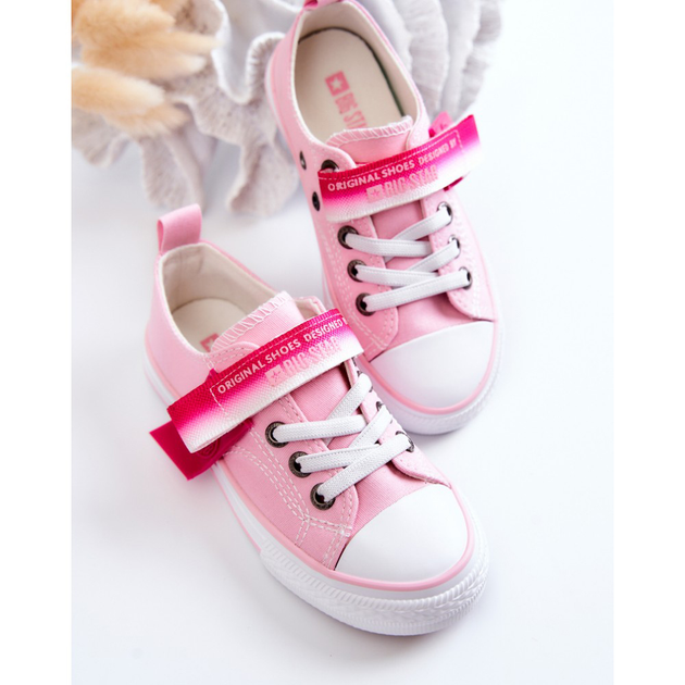 Trampki dziecięce Big Star JJ374073 33 Różowe (5900714504861) - obraz 4