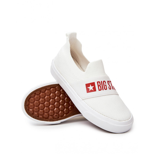 Дитячі сліпони для дівчинки Big Star JJ374029 32 Білі (5900714443573) - зображення 8