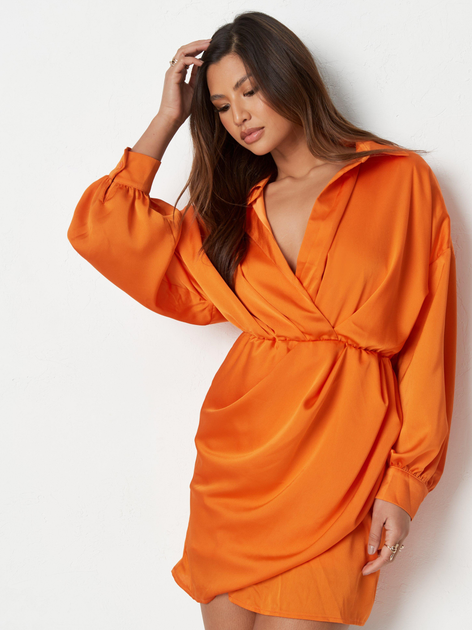 Сукня на запах вечірня коротка літня жіноча Missguided DD929143 40 Помаранчева від Rozetka на платформі USKIDKA Акція на Сукня на запах вечірня коротка літня жіноча Missguided DD929143 40 Помаранчева від Rozetka