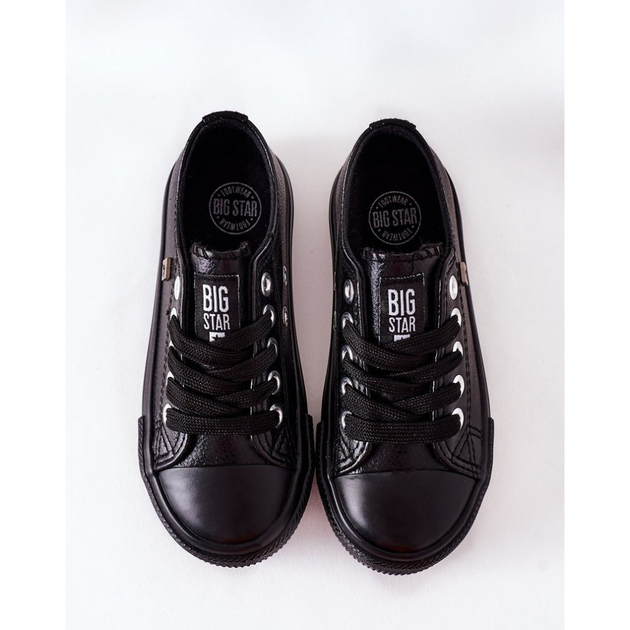 Trampki chłopięce Big Star FF374304 33 Czarne (5900714369781) - obraz 8