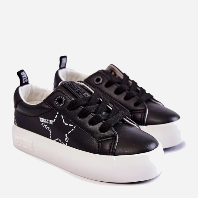 Дитячі кросівки для хлопчика Big Star KK374223 33 Чорні (5900714564223) - зображення 3