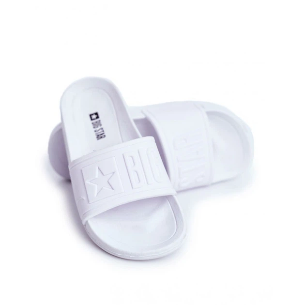Дитячі шльопанці для дівчинки Big Star DD374154 34 Білі (5900714080426) - зображення 6