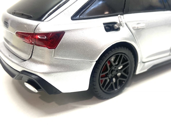 Машинка металева TK Union Group Audi A6 1:24 світло звук Світло-сіра (GT-05963) - Фото 2 Машинка металева TK Union Group Audi A6 1:24 світло звук Світло-сіра (GT-05963) - зображення 2