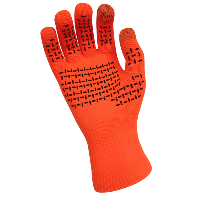 Перчатки водонепроницаемые Dexshell ThermFit Gloves, p-p XL, оранжевые - изображение 1