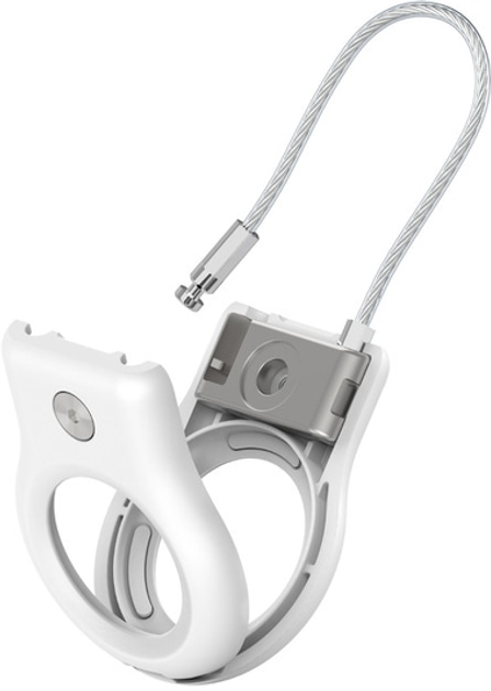 Дротовий кабель тримача Belkin Secure AirTag Білий (MSC009BTWH) - зображення 2
