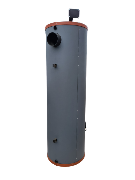 Котел длительного горения Bizon 15D 15 кВт (до 160м2) - изображение 4