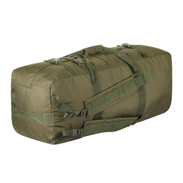 Сумка-баул/рюкзак M-Tac тактическая Оливковый цвет - 90 л (армейский вещмешок американский) - изображение 2
