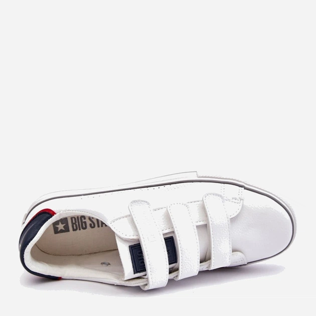 Чоловічі кеди низькі Big Star LL174632 41 Білі (5900714651817) - зображення 4