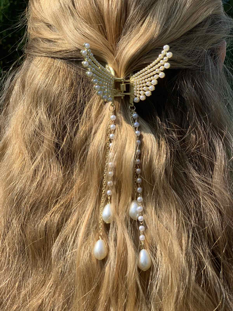 Заколки для волос своими руками - фото оригинальных украшений для создания праздничных причесок