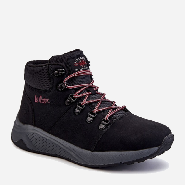 Zimowe buty trekkingowe męskie niskie Lee Cooper LCJ-22-31-1451 41 Czarne (5904292125098) - obraz 1