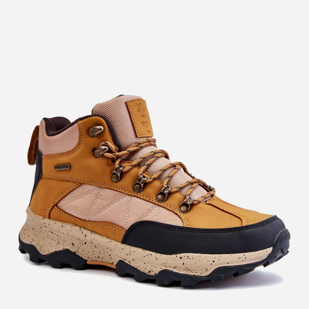 Zimowe buty trekkingowe męskie niskie Cross Jeans KK1R4020C 44 Camel (8697319350401) - obraz 2