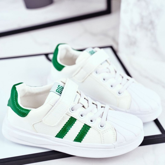 Buty sportowe chłopięce Big Star GG374019 35 Białe (5900714282134) - obraz 1
