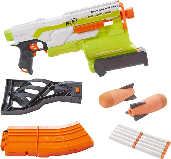 Бластер Нерф Моторизованный Демолишер NERF Modulus Demolisher 2-in
