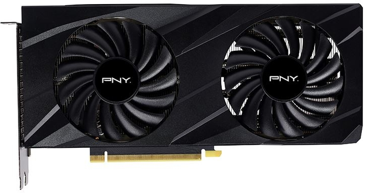 PNY PCI-Ex GeForce RTX 3060 Verto Dual Fan 12GB GDDR6 (192bit) (1320/15000) (3 x DisplayPort, 1 x HDMI) (VCG306012DFBPB1) - obraz 1