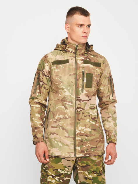 Тактическая куртка Kodor Soft Shell Скват СКВАТ01 XL Мультикам (24100024156) - изображение 1