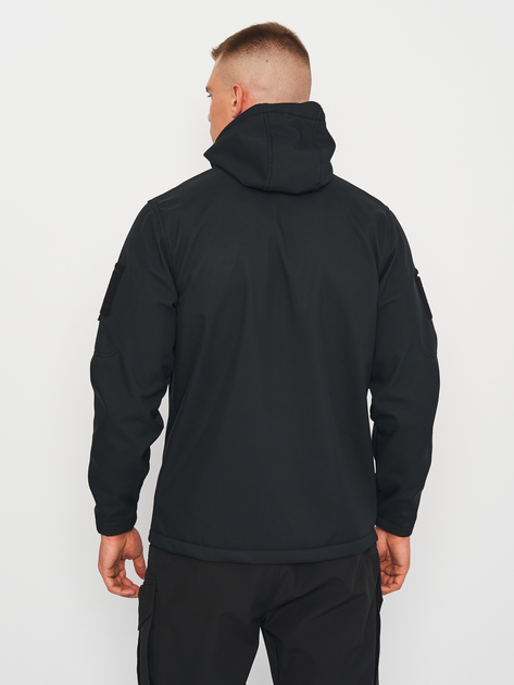 Тактична куртка Kodor Soft Shell КCS 7222 XL Чорний (24100024165) - зображення 2