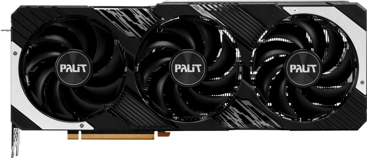 Palit PCI-Ex GeForce RTX 4080 GamingPro OC 16GB GDDR6X (256bit) (2205/22400) (3 x DisplayPort, 1 x HDMI) (NED4080T19T2-1032A) - obraz 2