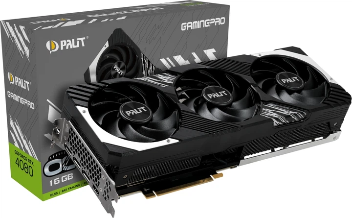 Palit PCI-Ex GeForce RTX 4080 GamingPro 16GB GDDR6X (256bit) (2205/22400) (3 x DisplayPort, 1 x HDMI) (NED4080019T2-1032A) - obraz 9