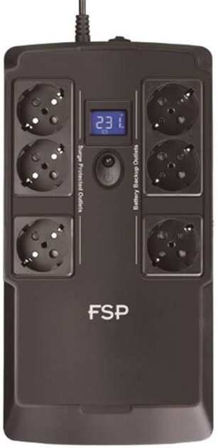 ДБЖ FSP NanoFit 800 800ВА/480Вт (PPF4801702) - зображення 2