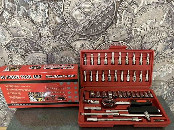 Набор инструментов Piece Tool Set 46 предметов в ударопрочном кейсе - изображение 4