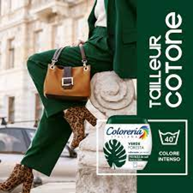 Краска для одежды и текстиля COLORERIA ITALIANA Verde Foresta темно-зеленый  350г