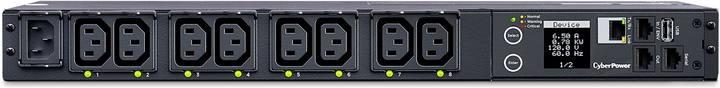 Розподільчий пристрій живлення CyberPower PDU41004 (Switched, 8x IEC C13, 12A) - зображення 1