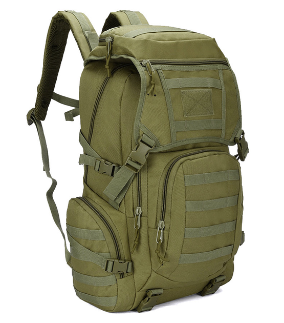 Військовий тактичний рюкзак M15 50л Olive Green з системою Molle 50х27х22 см - зображення 1