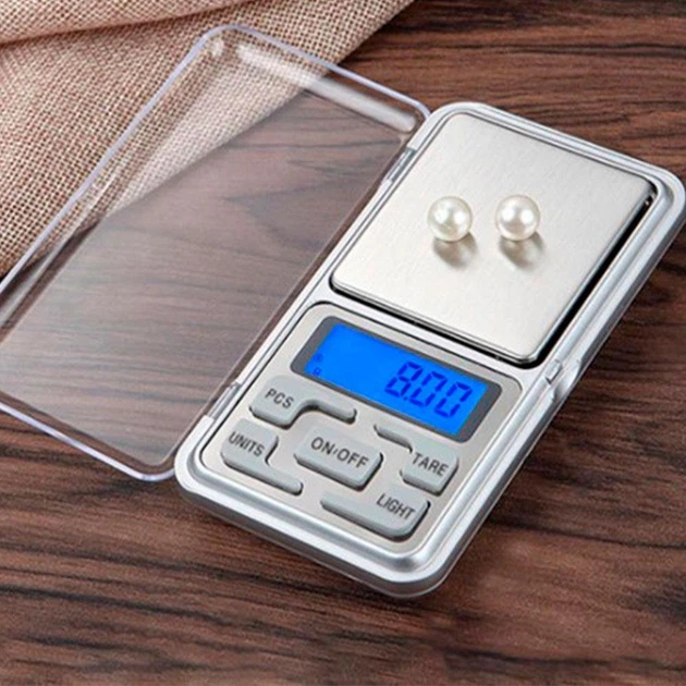 Ювелирные карманные весы до 100 г 120x62x20 мм Pocket Scale - изображение 2