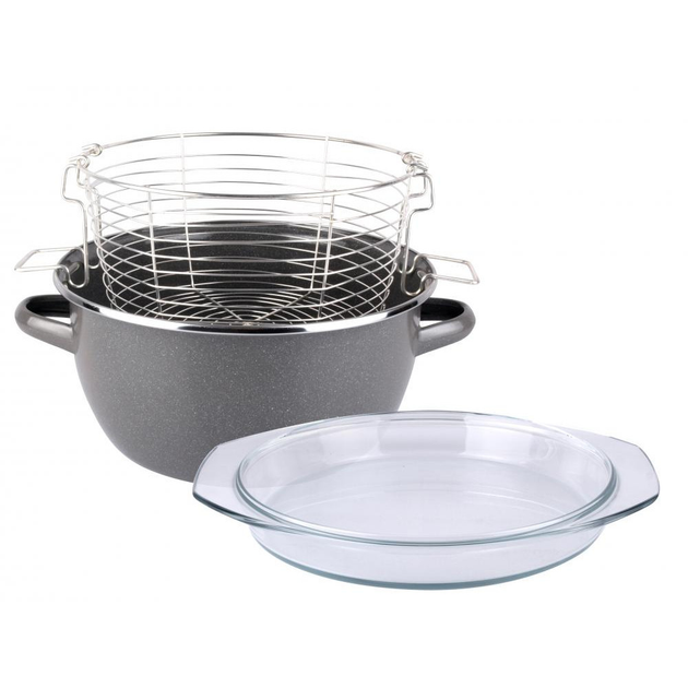 Кастрюля-фритюрница Vitrinor Parma VR-1101881 24 см 3 л 