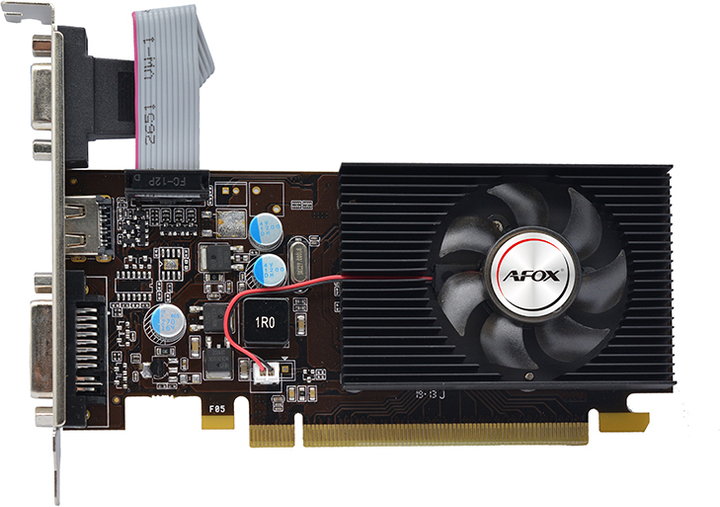 AFOX PCI-Ex GeForce G210 1GB GDDR2 (64bit) (460/1000) (DVI, VGA, HDMI) (AF210-1024D2LG2-V7) - зображення 1