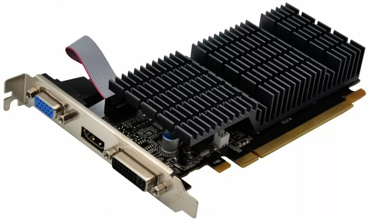 AFOX PCI-Ex Radeon HD 6450 2GB DDR3 (64bit) (HDMI, DVI, VGA) (AF6450-2048D3L9-V2) - зображення 2