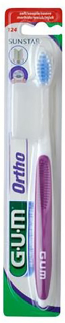 Зубна щітка Gum Adult Orthodontics Toothbrush 124 1 U (70942501248) - зображення 1