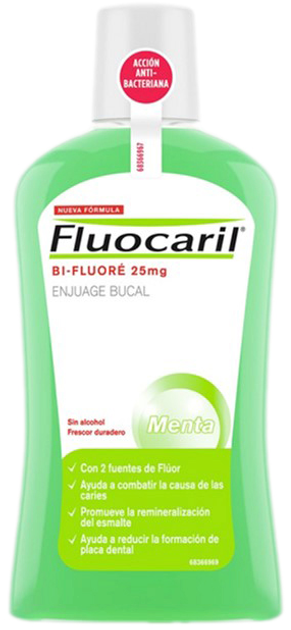 Ополіскувач для порожнини рота Fluocaril Bi-fluoride Mouthwash 500 мл (8710604763592) - зображення 1