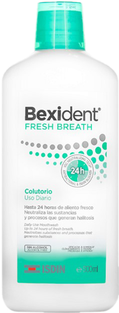 Ополіскувач для порожнини рота Isdin Bexident Fresh Breath Mouthwash 500 ml (8470001779892) - зображення 1