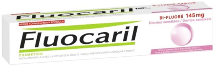 Зубна паста Fluocaril Bi-Fluor Sensitive Teeth Toothpaste 75 ml (3014260096854) - зображення 1